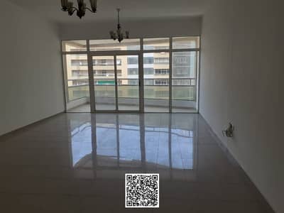 2 Bedroom Flat for Rent in Ajman Downtown, Ajman - 2 bedroom hall avaialable for rent in horizon towers with parking