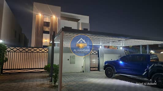 BRAND NEW SPECIOUS LUXURY BEAUTIFUL 5 BEDROOMS VILLA AVAILABLE FOR RENT IN MOWAIHAT AJMAN