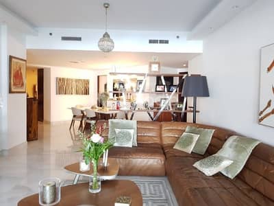 شقة 3 غرفة نوم للايجار في دبي مارينا، دبي - 3BR+ Maid | Panaoramic Marina View | Marina Tower | Dubai Marina شقة 3 غرفة نوم للايجار في دبي مارينا، دبي - 3BR+ Maid | Panaoramic Marina View | Marina Tower | Dubai Marina