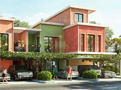 5 Bedroom Townhouse for Sale in DAMAC Lagoons, Dubai - Ideal price |Handover soon| Corner plot