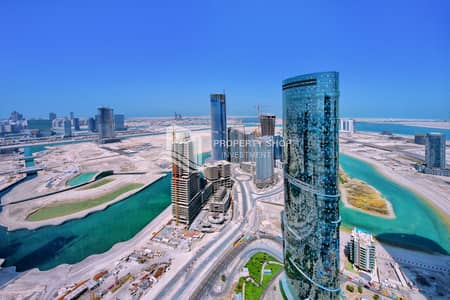 3 Bedroom Apartment for Sale in Al Reem Island, Abu Dhabi - 3-bedroom-apartment-al-reem-island-shams-abu-dhabi-gate-tower-view. JPG