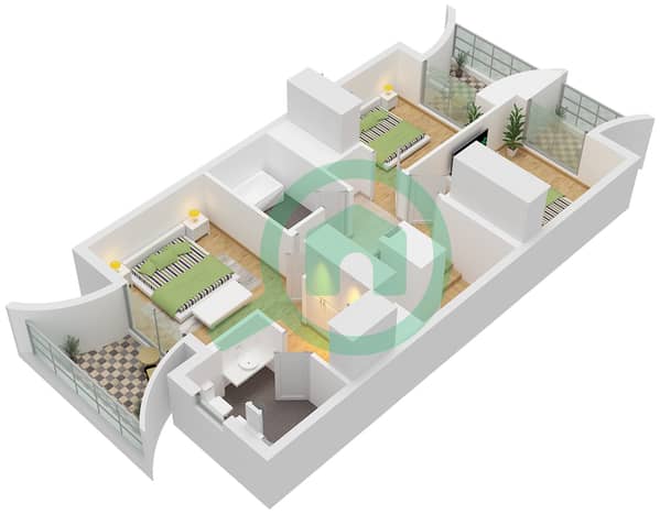 Type LUNA 4 Unit 8PLEX-TH03 Floor First