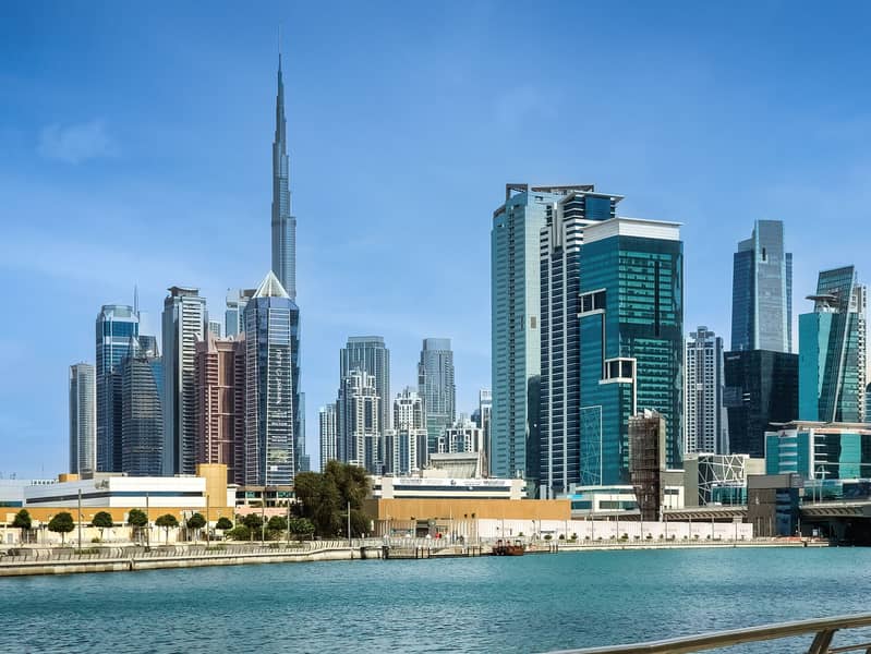 New apartment in Canal Front Residence Al Wasl