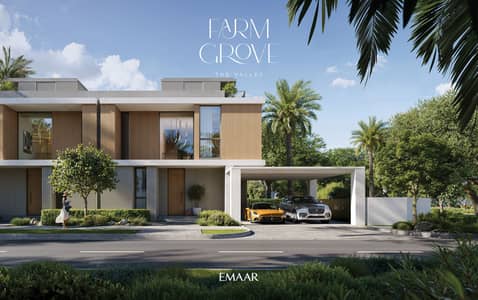 4 Bedroom Villa for Sale in The Valley by Emaar, Dubai - FARMGROVE_TV_RENDER. jpg