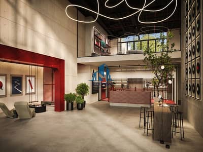 萨迪亚特岛， 阿布扎比 1 卧室单位待售 - 1. Lobby-A. jpg
