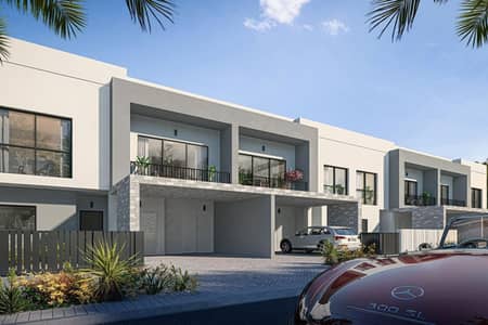 4 Bedroom Townhouse for Sale in Yas Island, Abu Dhabi - Offplan Resale|4BR+M TH Duplex|Single Row|Type Y