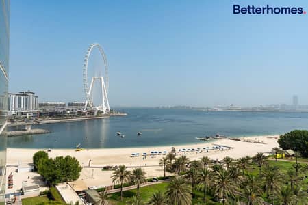 2 Bedroom Apartment for Rent in Jumeirah Beach Residence (JBR), Dubai - Unfurnished | 2 car park | Dubai Eye and JBR view