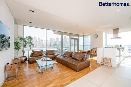 3 Bedroom Apartment for Rent in Bluewaters Island, Dubai - Furnished | Sea and Ain View | Available Now