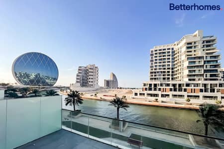 2 Bedroom Flat for Rent in Al Raha Beach, Abu Dhabi - Canal View | Ground Floor | 3 Payments