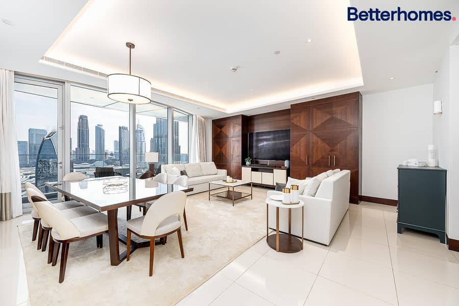 Corner Unit | Full Burj and Fountain Views| Tower 2 Corner Unit | Full Burj and Fountain Views| Tower 2