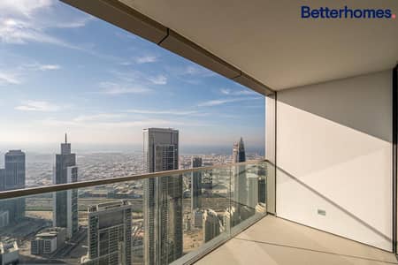 2 Bedroom Flat for Rent in Downtown Dubai, Dubai - High Floor | Unfurnished | Ready to move In