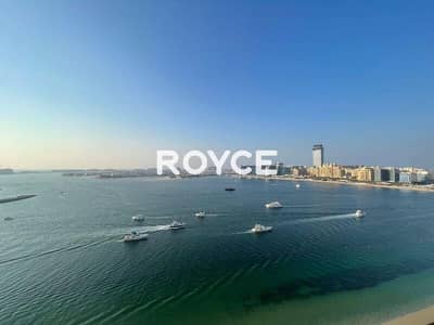 2 Bedroom Apartment for Rent in Dubai Harbour, Dubai - Sea and Pool View | Semi Furnished | Best Location