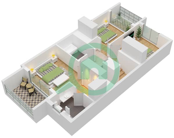 Type IRIA 1M Unit 4PLEX-TH03,6PLEX-TH05,8PLEX-TH07 Floor First Type IRIA 1M Unit 4PLEX-TH03,6PLEX-TH05,8PLEX-TH07 Floor First