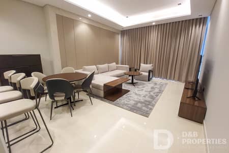 2 Bedroom Apartment for Rent in Business Bay, Dubai - High Floor | Panoramic View | Furnished | Vacant