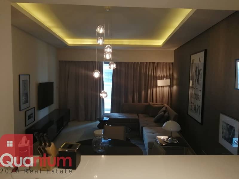 Luxury 1br with big balcony for rent in Damac Hill Paramount