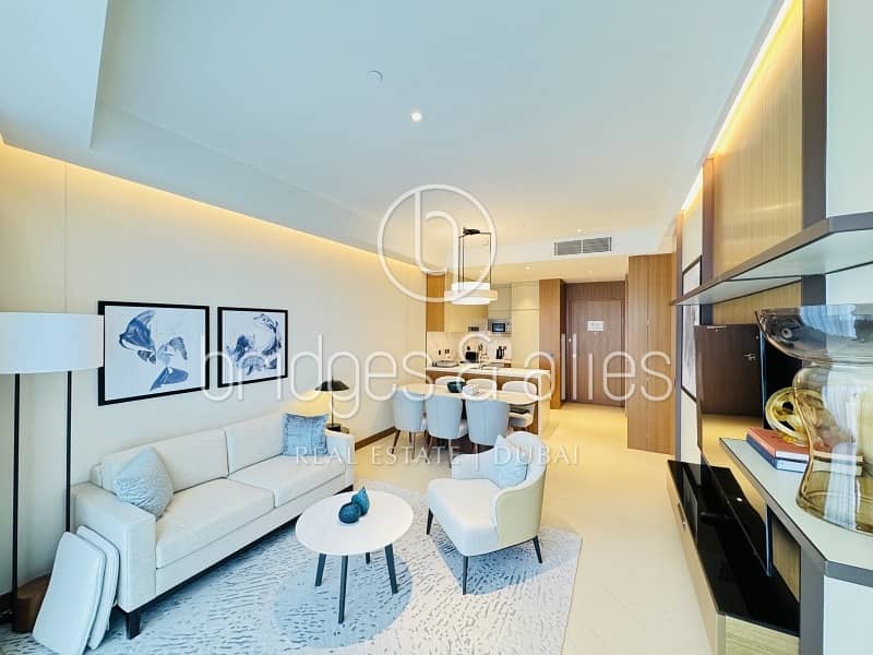 位于迪拜市中心，迪拜歌剧院谦恭公寓，The Address Residences Dubai Opera Tower 2 2 卧室的公寓 270000 AED - 11062442