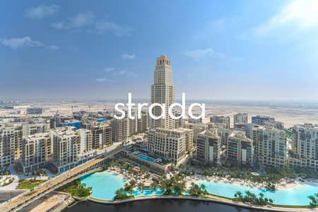 2 Bedroom Flat for Rent in Dubai Creek Harbour, Dubai - Furnished | Beach view | Vacant