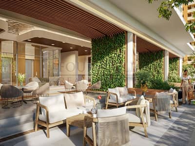 1 Спальня Апартаменты Продажа в Дубай Спортс Сити, Дубай - Indoor-Outdoor-sitting-space. jpg