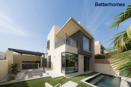 4 Bedroom Townhouse for Rent in Dubai Hills Estate, Dubai - Swimming Pool | Furnished | BBQ Area | Large Plot