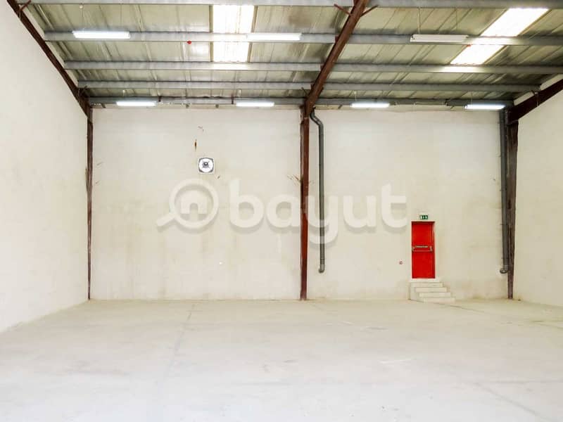 Warehouse with No Commission I 1 Month Free I Size 3710 sqft I 89000 AED I DIP-1