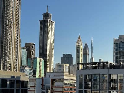 1 Спальня Апартамент в аренду в Аль Сатва, Дубай - Burj Khalifa view partial. jpg
