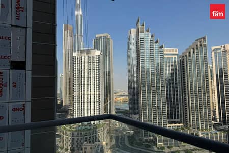 1 Bedroom Flat for Rent in Business Bay, Dubai - Burj Khalifa ViewUnfurnished  High Floor