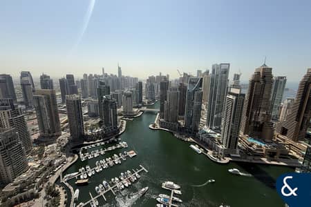 1 Bedroom Flat for Rent in Dubai Marina, Dubai - 1 Bedroom | Furnished | Marina View | Vacant