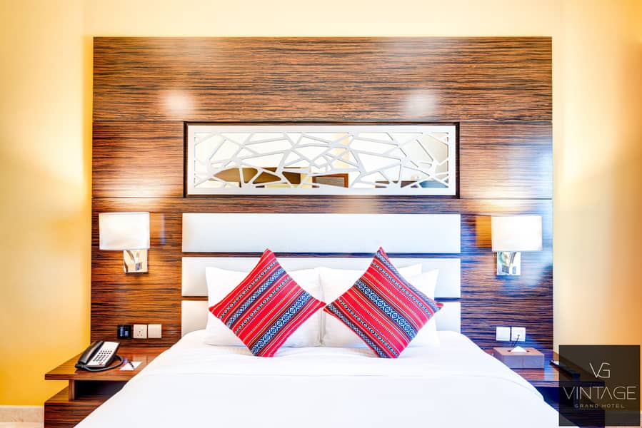 2 Ghaya Grand Hotel Dubai - Studio bed. jpg