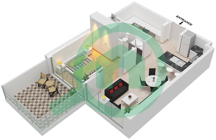 Type A4 Floor 3-7,9-19,22-24,26-29