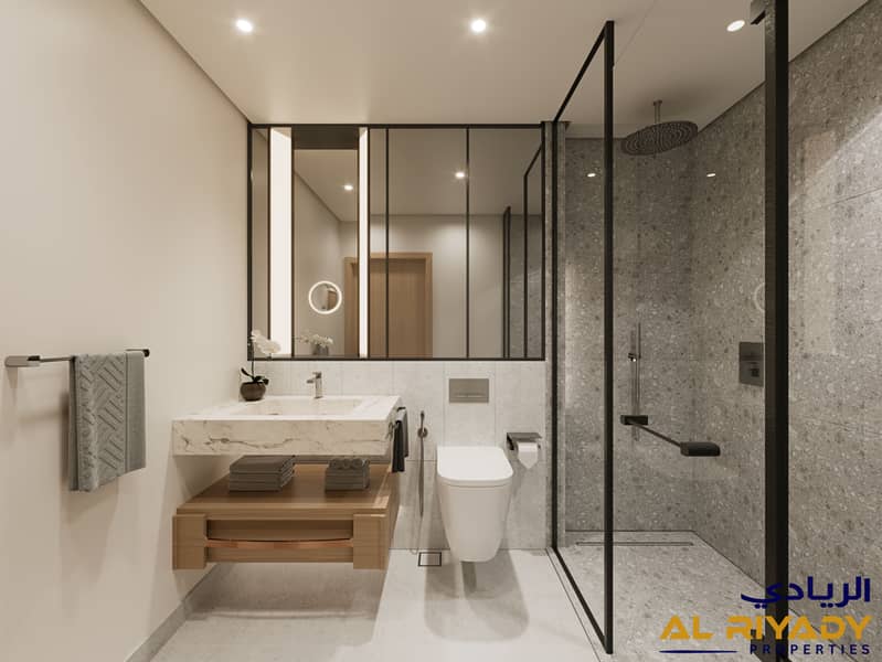 15 One River Point - Typical bathroom. jpg