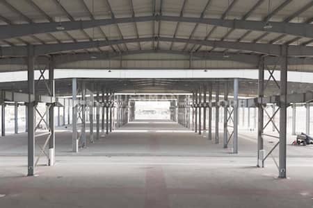 Warehouse for Rent in Al Samha, Abu Dhabi - Brand New | Inbuilt Office | Open Yard