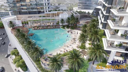 2 Bedroom Flat for Sale in Jumeirah Lake Towers (JLT), Dubai - Mercer House - Beach club 1. jpg