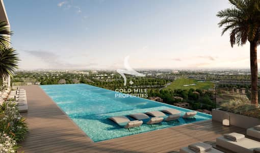 2 Bedroom Flat for Sale in Dubai Sports City, Dubai - Rooftop Infinity Pool-01. jpeg