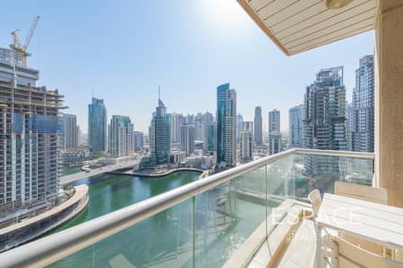 1 Bedroom Flat for Sale in Dubai Marina, Dubai - Vacant | Unobstructed Marina View | Rare