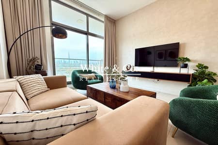 1 Bedroom Flat for Rent in Meydan City, Dubai - Burj Views | Fully Furnished | Premium