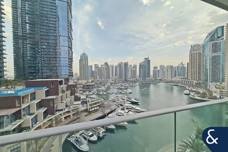2 Bedroom Flat for Sale in Dubai Marina, Dubai - Full Marina View | Vacant | Corner Unit