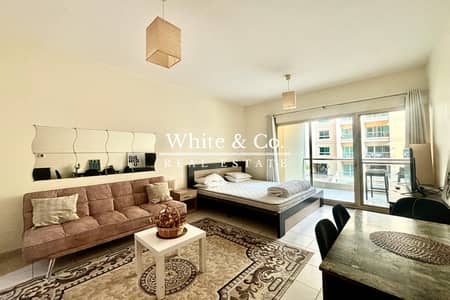 Studio for Rent in The Greens, Dubai - FULLY  FURNISHED | CHILLER FREE | QUIET