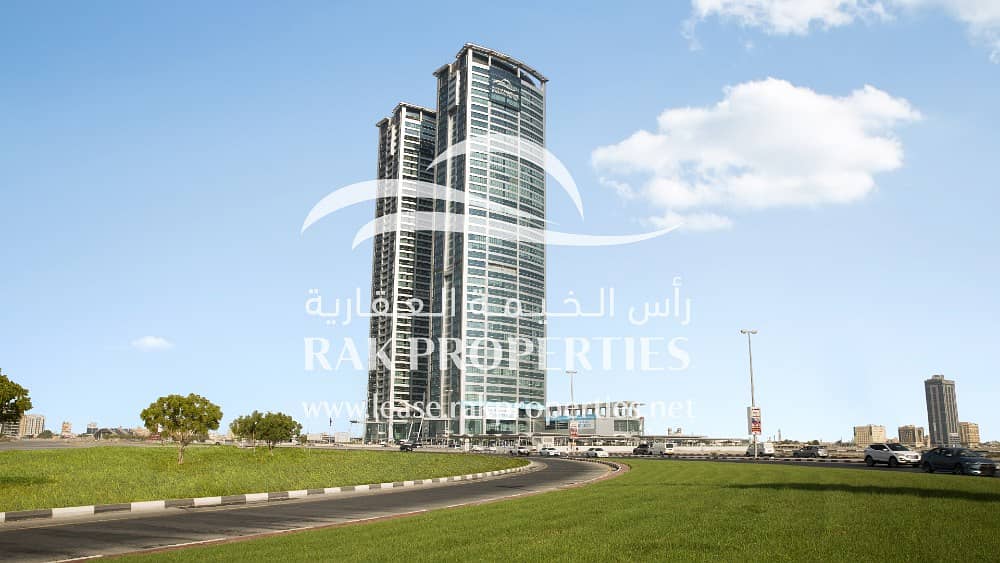 No Commission |2 Beds Apt. Julphar Towers for rent