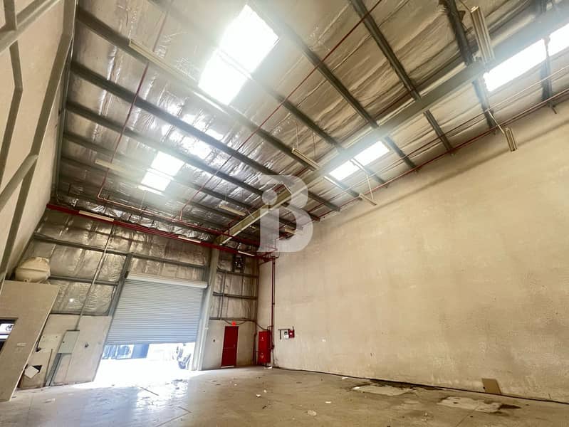 27.5 KW Power 3270 sqft | Warehouse in DIP