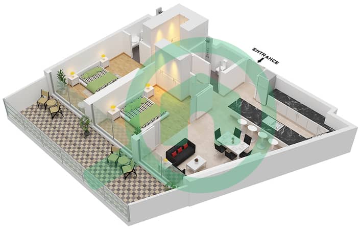 Type E1 Floor 30-31