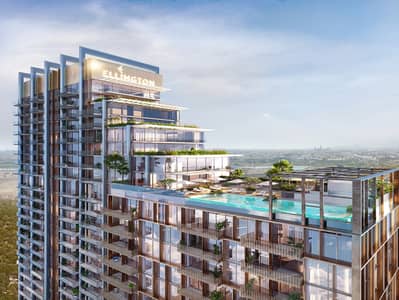 2 Cпальни Апартамент Продажа в Собха Хартланд, Дубай - The Highbury_Upper Pool Deck. jpg