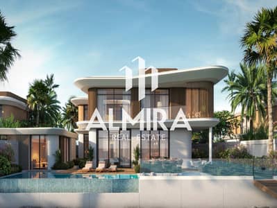 6 Bedroom Villa for Sale in Yas Island, Abu Dhabi - 6BR CANAL BACK. jpg