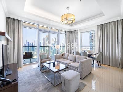 2 Bedroom Apartment for Rent in Downtown Dubai, Dubai - Ready Move in | Full Burj Khalifa View | Downtown