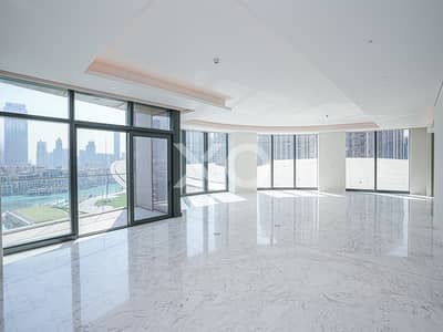 4 Bedroom Penthouse for Rent in Downtown Dubai, Dubai - Burj Views | Half Floor Penthouse | Vacant