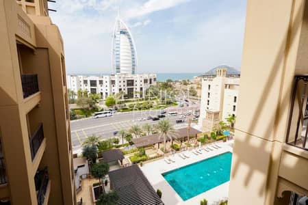 1 Bedroom Flat for Sale in Umm Suqeim, Dubai - Burj Al Arab View | Renovated | 1 Bedroom