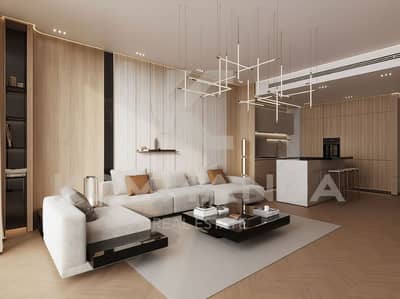 شقة 1 غرفة نوم للبيع في الجداف، دبي - Livingroom_01_Post_1644036. jpg