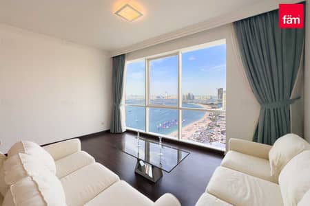 3 Bedroom Flat for Sale in Jumeirah Beach Residence (JBR), Dubai - En Suit 3BR+Maids I Private Beach I Vacant