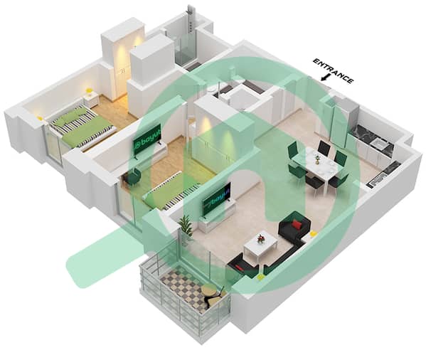 Unit 1 Floor 1-12