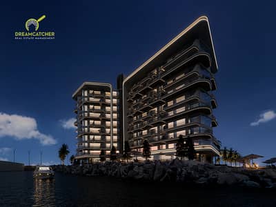 شقة 2 غرفة نوم للبيع في جزيرة المرجان، رأس الخيمة - night view from the river PS Bayut 7. jpg