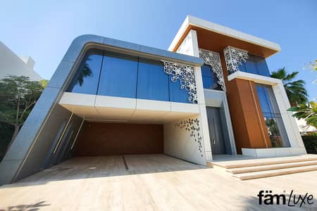 6 Bedroom Villa for Rent in Palm Jumeirah, Dubai - 6BR Luxury Masterpiece Villa | Custom Built